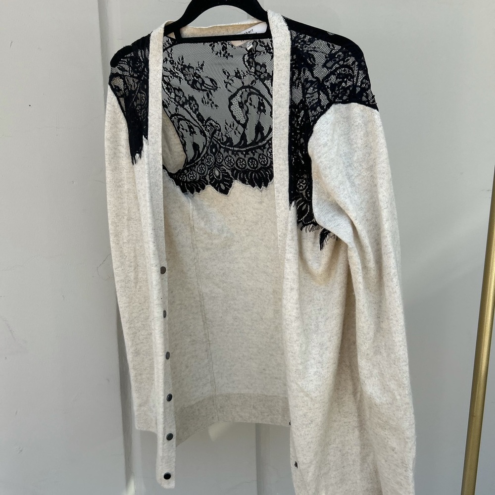 Robert Rodriguez lace cardigan size M